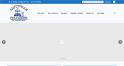 Desktop Screenshot of amityvillechamber.org