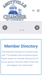 Mobile Screenshot of amityvillechamber.org